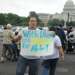 Liberty and Justice for ALL 2012 sign