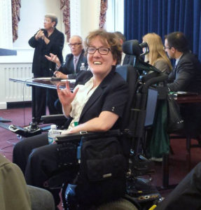 Rachel Bass Signs I Love You in ASL