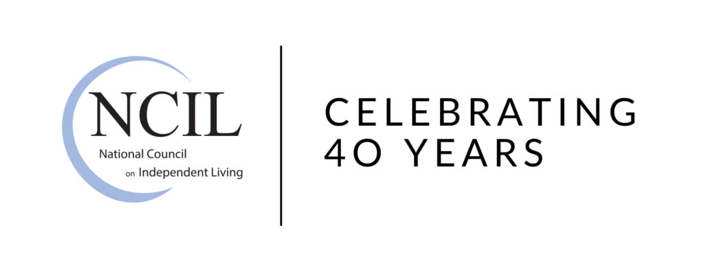 NCIL Anniversary Logo: Celebrating 40 Years